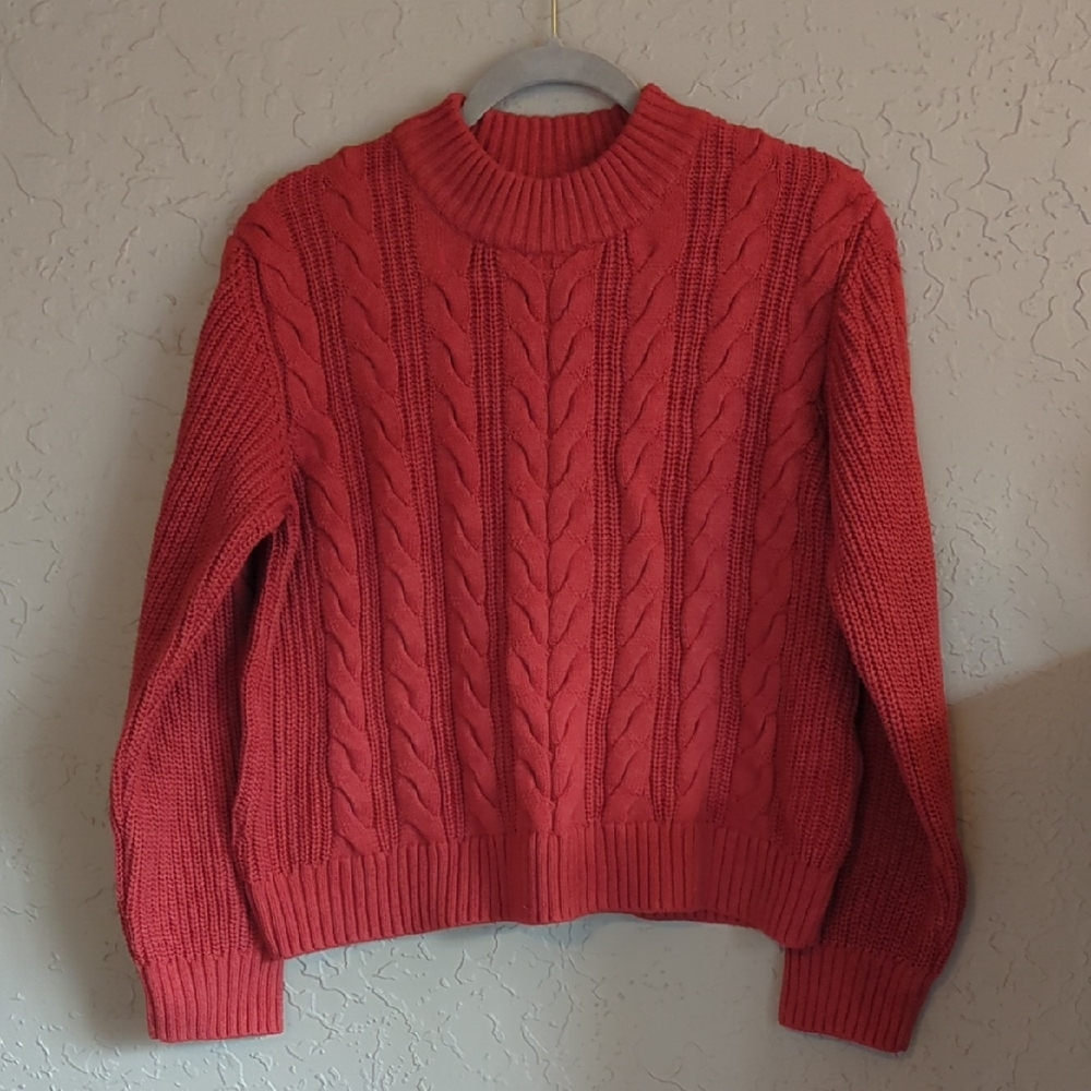Pact Women's Sweater in Red